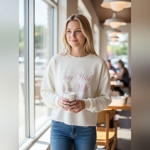 Spiritual Gangster STAY WILD STAY WILD Sweater Sm